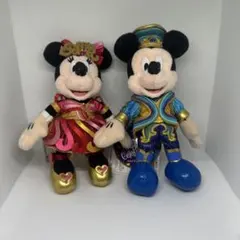 【タグ有】ドリーミングアップ ぬいぐるみバッジ ミッキー ミニー