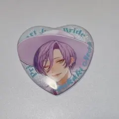 榊ネス【Prism Heart June Bride】ランダムハート型缶バッジ