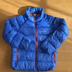 モンベル　キッズ　ネージュダウンパーカー　ブルー　140