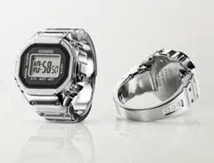【新品・未使用】CASIO CRW-001-1JR リングウオッチのサムネイル