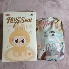 【正規品:2/6まで】中身未開封:ラブブHave a seat QUQU クク
