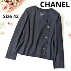 【美品】CHANEL ヴィンテージ ノーカラージャケット 38 2025年最新】CHANEL レディース ノーカラージャケットの人気
