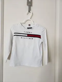 TOMMY HILFIGER ホワイト 長袖Tシャツ