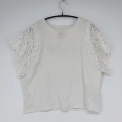 ROPÉ PICNIC レースフリル袖トップス 38サイズ ホワイト