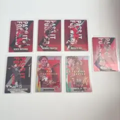 男子日本代表 バレーボール ウエハースカード 7枚