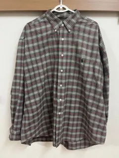 90s Polo Ralph Lauren BIG SHIRT XL チェック柄