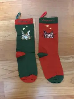 わちふぃーるど　猫のダヤン　クリスマスオーナメント　靴下2足セット