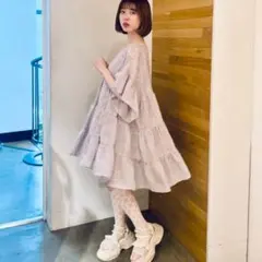 新品未使用】POPPY オーガンジーチュニック - メルカリ