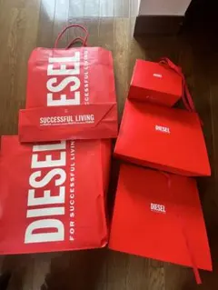 DIESEL ショップ袋・ギフトボックスセット