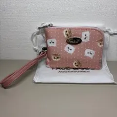 PAUL & JOE 猫柄ポーチ