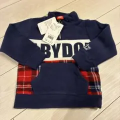 BABYDOLL ハーフジップ トレーナー 100cm 新品