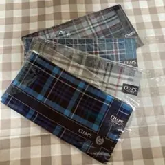 CHAPS 紳士用ハンカチ　４枚セット　②