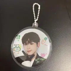 &TEAM ハルアHARUA 缶バッジキーリング　セカナン