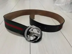 GUCCI GGロゴ ベルト 176984-A80199-85-34