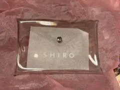 【新品　未使用】SHIRO クリアポーチ