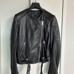 r*r様 定価6万円 Denton レザージャケット ブラック r*r様 定価6万円 Denton レザージャケット ブラック - メルカリ
