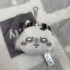 ちいかわ　マスコットミラー　リボン　モモンガ