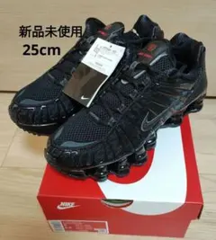NIKE ナイキ W SHOX TL ショックス 25cm BLACK ブラック