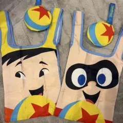 香港ディズニー ピクサー トートバッグ (エコバッグ) ジャックジャックラッセルのサムネイル