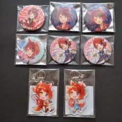 すとめも9 Summer すとぷり 莉犬 缶バッジ アクリルキーホルダー