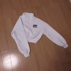 SHEIN ホワイト ハイネック トレーナー 11-12Y