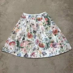 フランコフェラーロ スカート 花柄 サイズ2 Mサイズのサムネイル