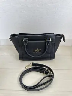 AZUL BY MOUSSY ブラックショルダーバッグ/ハンドバッグ