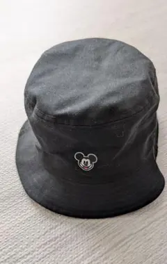 ディズニー ミッキー バケットハット ブラック 帽子