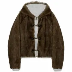 中町綾着用【GLOWNY】 MOOR REVERSIBLE FUR JACKET - メルカリ