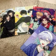 アニメディア　PASH! クリアファイル　雑誌付録　まとめ売り　ポスター