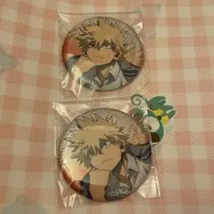 爆豪勝己　グリッター　缶バッジ　制服　セット　ヒロアカ　僕のヒーローアカデミア