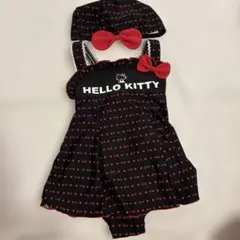 Hello Kitty ワンピース水着and帽子セット