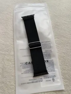 Apple Watch用 ブラック ナイロンバンド