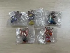 ズートピア2 めじるしアクセサリー ガチャガチャ コンプリートセット