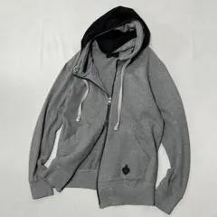 00s CustomCulture ダブルジップ パーカー 変形 お兄系 y2k