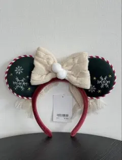 TDR ミニー カチューシャ クリスマス2025 冬 新品未使用 タグ付き