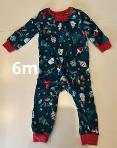 Pajamarama クリスマス柄 カバーオール 6M