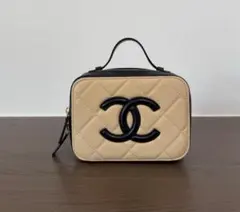 CHANEL キャビアスキン ヴァニティバッグ
