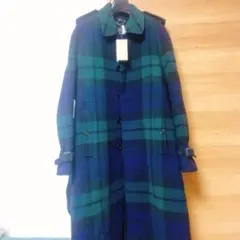 50size●バーバリーチェックのウールコート●Burberry 送料込！