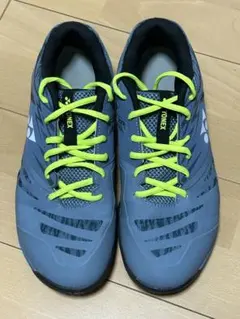 YONEX 840MID バドミントンシューズ グレー/ライム 27.5cm