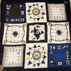 ハンドメイド パッチワークキルト 蝶 藍染風 和モダン タペストリー