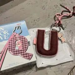 ラブブ　イニシャルキーリング U