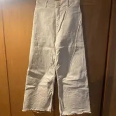 ZARA ベージュ ワイドパンツ EUR 40