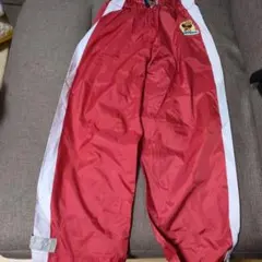 HYSTERICMINI　赤色　撥水ナイロンズボン110