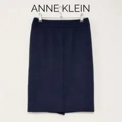 [美品]ANNE KLEINバックスリットリネンタイトスカートのサムネイル