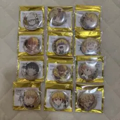 鬼滅の刃　我妻善逸　くじ引き缶バッジ　コンプリート