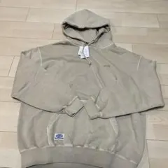 Schott ベージュ フード付きパーカー XL