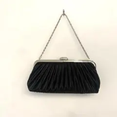 東京IGIN ブラックフォーマルバッグ プリーツデザイン
