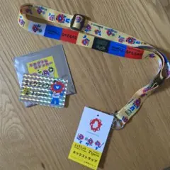 阪神タイガース ミャクミャク ネックストラップ&ホログラムステッカー　セット