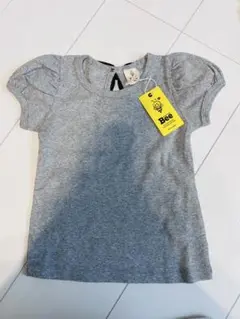 Bee グレー パフスリーブTシャツ